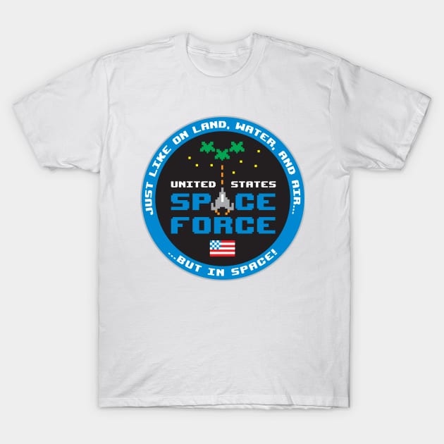 Space Force! T-Shirt by QuigleyCreative